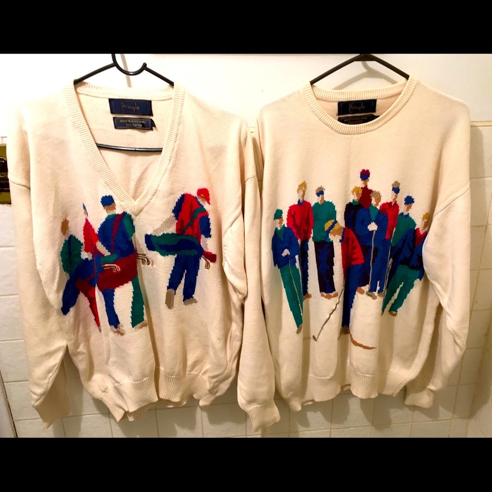 Golf graphics sweaters (Sold individually)